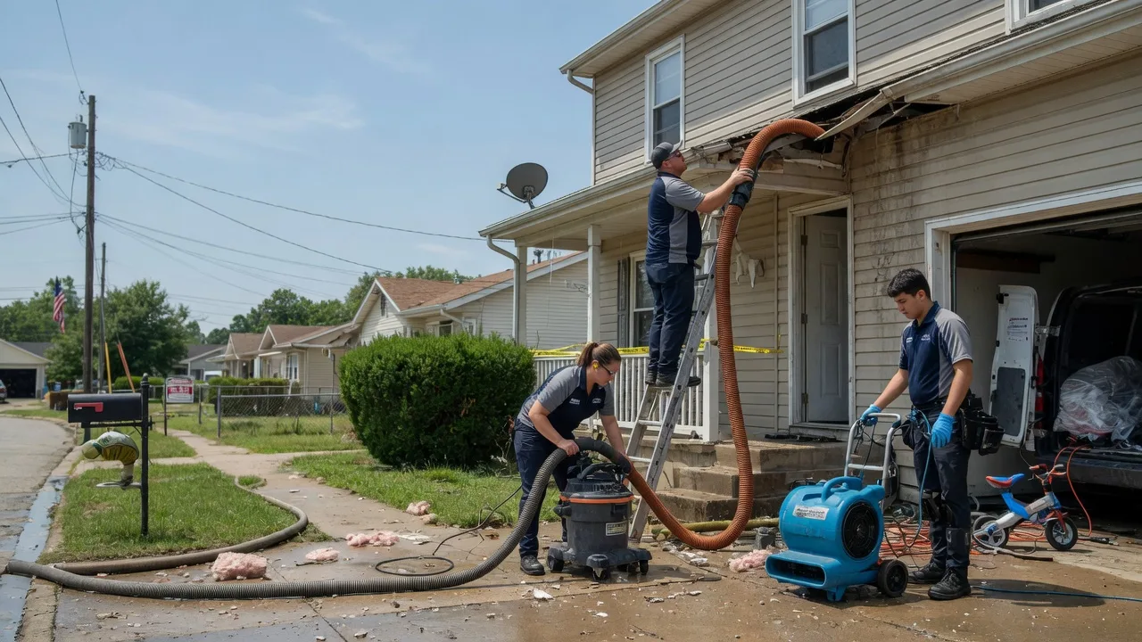 Water Damage Restoration in Derma, MS near me